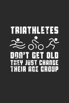 Triathletes: Triathlon Notebook, Graph Paper (6 x 9 - 120 pages) Sports and Recreations Themed Notebook for Daily Journal, Diary, and Gift