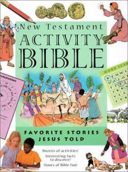 Hardcover Old Testament Activity Bible: Favorite Bible Stories Book