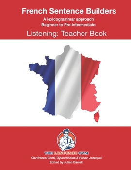 Paperback French Listening Sentence Builders - TEACHER BOOK