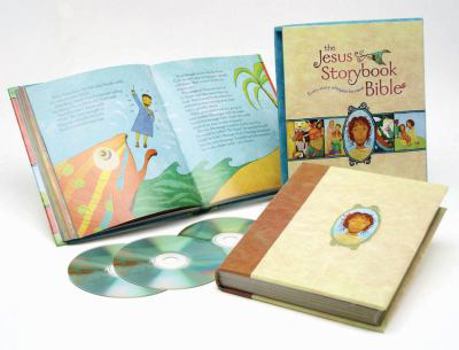 Hardcover The Jesus Storybook Bible Deluxe Edition [With CD (Audio)] Book