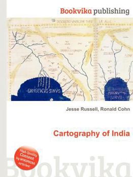 Paperback Cartography of India Book