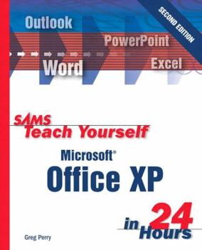 Paperback Sams Teach Yourself Microsoft Office XP in 24 Hours Book
