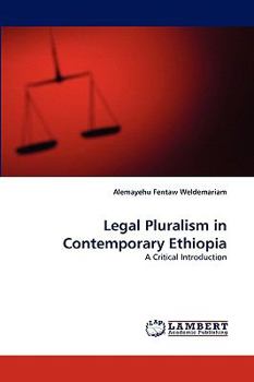 Paperback Legal Pluralism in Contemporary Ethiopia Book