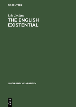 Hardcover The English Existential Book