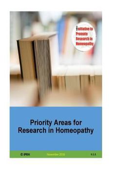 Paperback Priority Areas for Research in Homeopathy V 1.3 Book