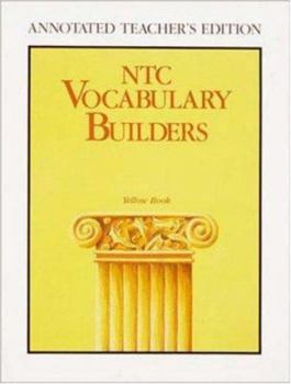 Paperback NTC Vocabulary Builders V4: Yellow Book, Teacher's Ed Book