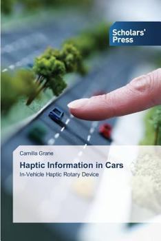Paperback Haptic Information in Cars Book