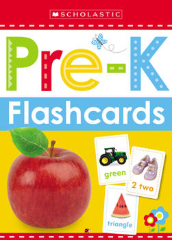 Hardcover Get Ready for Pre-K Flashcards: Scholastic Early Learners (Flashcards) Book