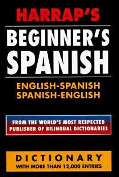 Paperback Harrap's Beginner's Spanish Dictionary Book