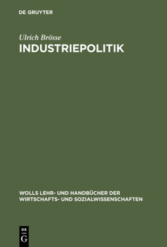 Hardcover Industriepolitik [German] Book