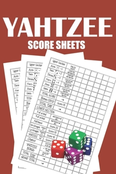 Yahtzee Score Pads: 120 Pages | Dice Board Game | YAHTZEE SCORE SHEETS | Yahtzee Score Cards | Yahtzee score book