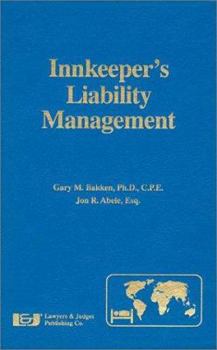 Hardcover Innkeeper's Liability Management Book