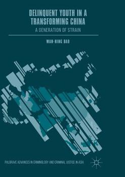 Paperback Delinquent Youth in a Transforming China: A Generation of Strain Book