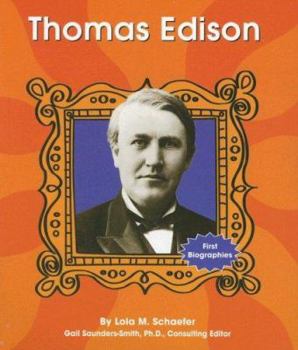 Thomas Edison - Book  of the First Biographies