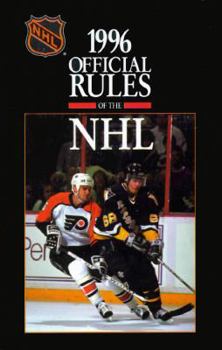 Paperback Official Rules of the NHL 1996 Book