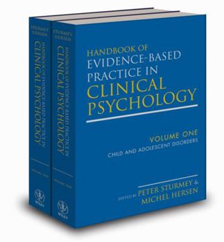 Hardcover Handbook of Evidence-Based Practice in Clinical Psychology, 2 Volume Set Book