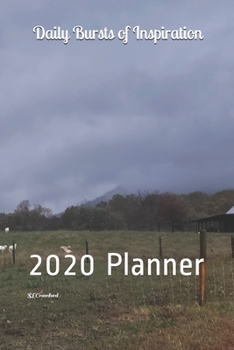 Paperback Daily Bursts of Inspiration: 2020 Planner Book