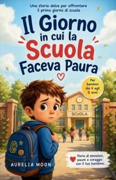 Il giorno in cui la scuola faceva paura: Una storia dolce per aiutare i bambini ad affrontare il primo giorno di scuola (Italian Edition)
