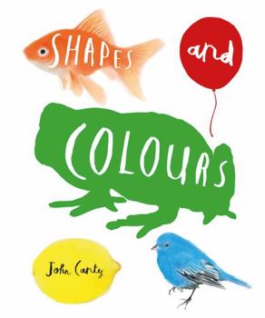 Hardcover Shapes and Colours Book