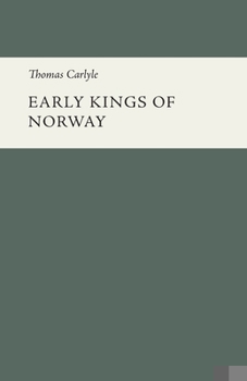The Early Kings of Norway 1500103748 Book Cover