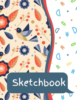 Sketchbook for Kids - Large Blank Sketch Notepad for Practice Drawing, Paint, Write, Doodle, Notes - Cute Cover for Kids 8.5 x 11 - 100 pages Book 13