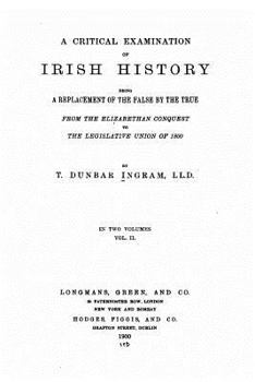 A Critical Examination of Irish History