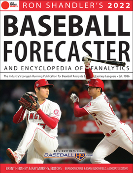 Paperback Ron Shandler's 2022 Baseball Forecaster: & Encyclopedia of Fanalytics Book