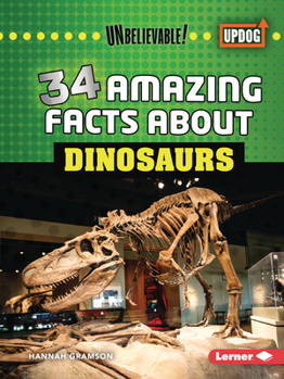 Paperback 34 Amazing Facts about Dinosaurs Book