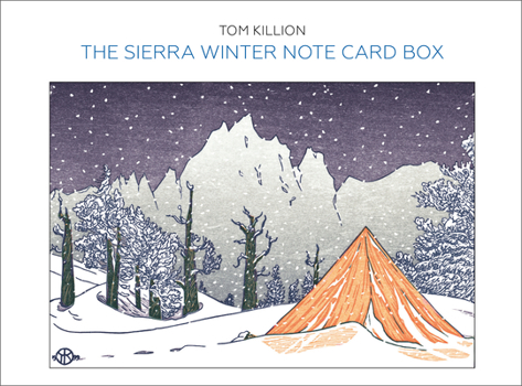 Misc. The Sierra Winter Note Card Box Book