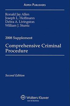 Paperback Comprehensive Criminal Procedure, 2008 Supplement Book