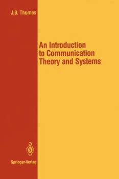 Paperback An Introduction to Communication Theory and Systems Book