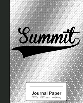 Paperback Journal Paper: SUMMIT Notebook Book