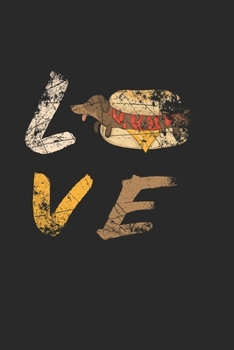 Paperback Dachshund Notebook: Diary Journal, Sketchbook 6x9 inches with 120 Blank Pages For Drawing, Notes, Sketches Book