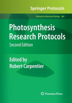 Paperback Photosynthesis Research Protocols Book