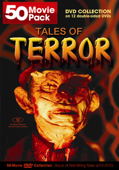 DVD Tales of Terror: 50 Movie Megapack Book