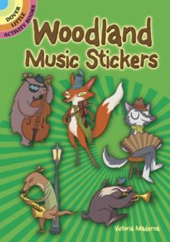 Paperback Woodland Music Stickers Book
