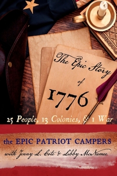 Paperback The Epic Story of 1776 Book