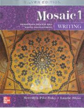 Paperback Mosaic 1 Writing Student Book: Silver Edition Book