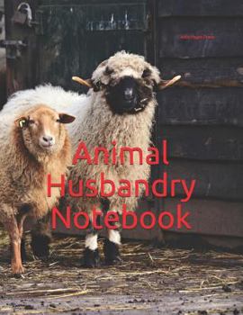 Paperback Animal Husbandry Notebook Book