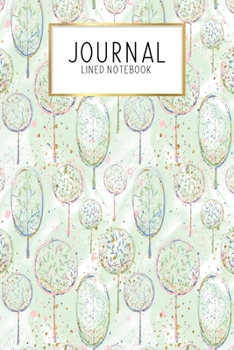 Paperback Journal Lined Notebook: Spring Boho Floral Springtime - Blank Lined Journal - Gratitude Journal - 6" x 9" 100 Pg -Motivational Quotes - Self-C Book