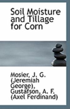 Soil Moisture and Tillage for Corn