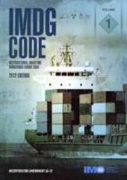 Paperback IMDG Code: Incorporating Amendment 36-12 (2 Volume Set) (Imdg Code International Maritime Dangerous Goods Code) Book