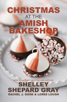 Hardcover Christmas at the Amish Bakeshop [Large Print] Book