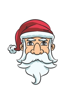 Paperback Christmas Santa Notebook: Graph Paper Journal 6x9 - 120 Pages Book