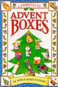 Hardcover Advent Christmas Boxes Book