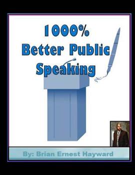 Paperback 1000% Better Public Speaking Book