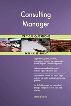 Paperback Consulting Manager Critical Questions Skills Assessment Book