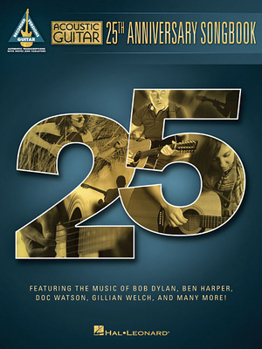 Paperback Acoustic Guitar 25th Anniversary Songbook Book