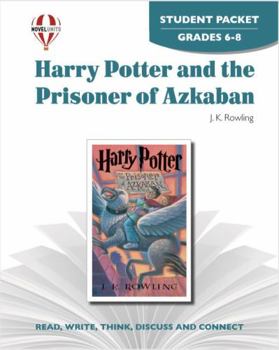 Paperback Harry Potter and the Prisoner of Azkaban - Student Packet by Novel Units Book