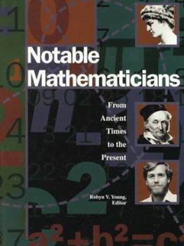 Hardcover Notable Mathematicians Book